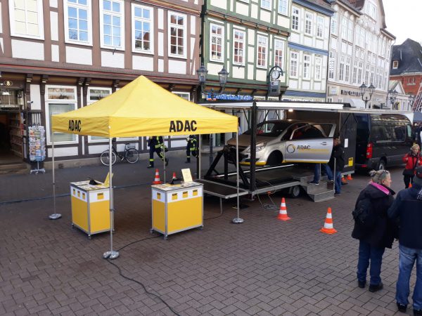 ADAC POS in der Innenstadt fällt auf